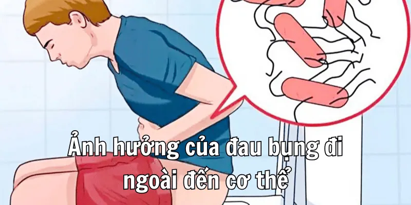 Đau bụng đi ngoài gây nên những triệu chứng khó chịu