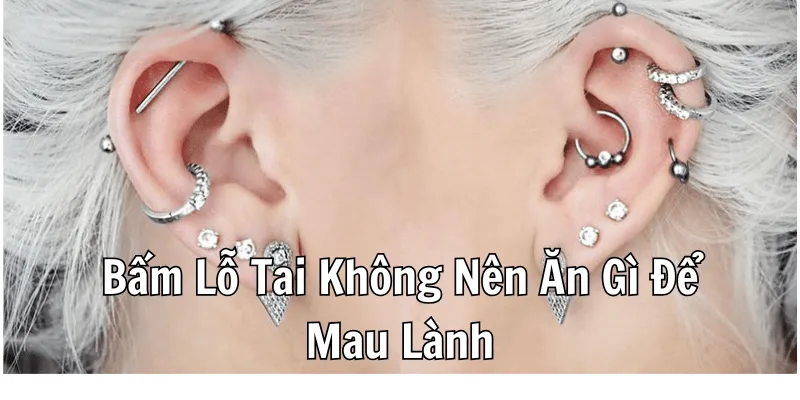 Bấm Lỗ Tai Không Nên Ăn Gì Để Vết Thương Nhanh Lành 1 Bấm Lỗ Tai Không Nên Ăn Gì Để Vết Thương Nhanh Lành